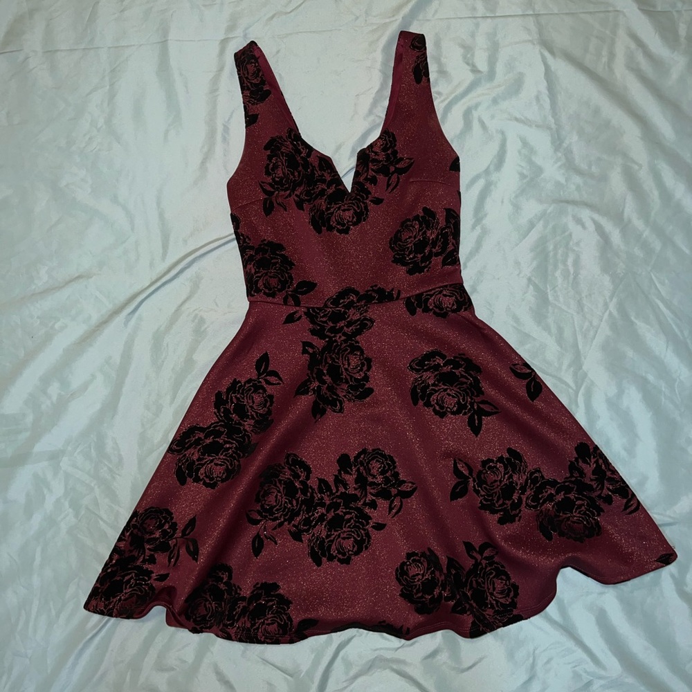xxs floral mini dress bought from a boutique